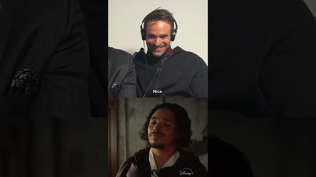 Charlie Cox & Vincent D'Onofrio watch the trailer for Marvel Television's all-new series #Ironheart! - YouTube