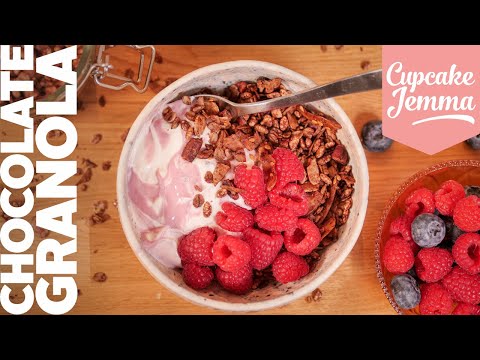 Delicious and Simple Chocolate Granola Recipe! | Mindful Baking | Cupcake Jemma