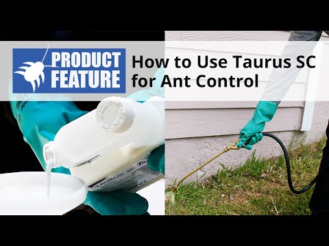  How to Use Taurus SC For Ant Control Video 