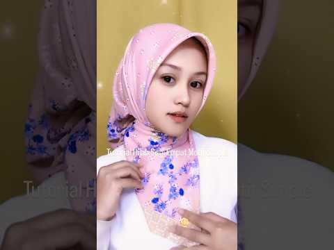 YouTube · MARYATI TUTORIAL HIJABER22 — Siapa bilang hijab segi empat nggak bisa stylish? Cek hijab motif premium ini, bi...