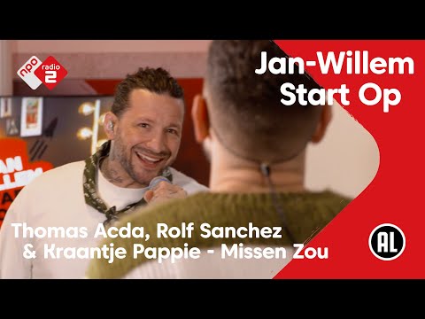 Thomas Acda, Rolf Sanchez & Kraantje Pappie - Missen Zou | NPO Radio 2