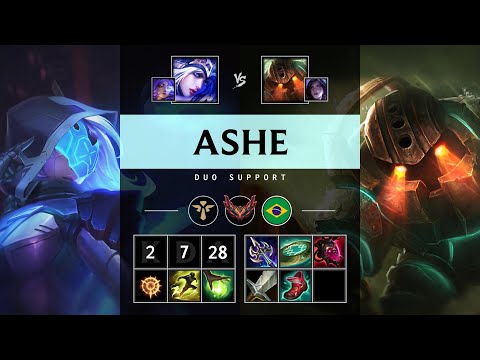 Ashe Support vs Nautilus - BR Grandmaster Patch 25.17
