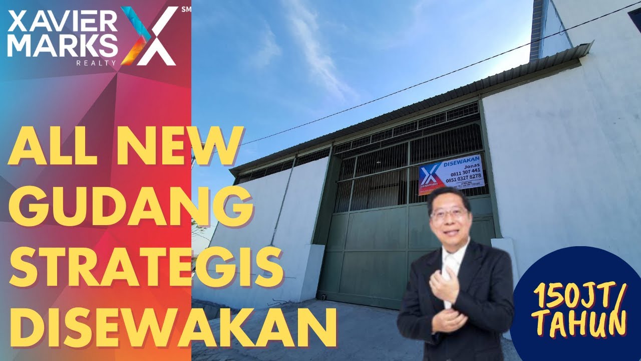 Gudang Baru Gress Siap Pakai di Pergudangan Bumi Maspion Akses Mudah