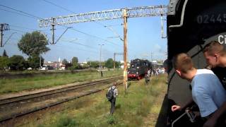 preview picture of video '(HD)  Parowozem Pm36-2 do Nowej Soli  / wjazd na stację Nowa Sól'