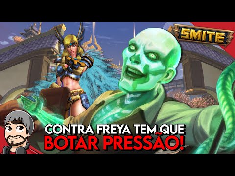 CONTRA FREYA TEM QUE BOTAR PRESSÃO! BARON SAMEDI - Ranked Duel - ⚡ Smite BR