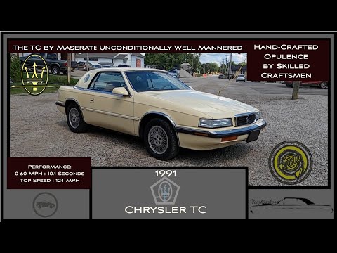1991 Chrysler TC by Maserati   Full In Depth Review   Test Drive