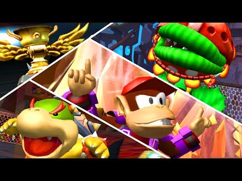 Mario Strikers Charged HD - All Bosses