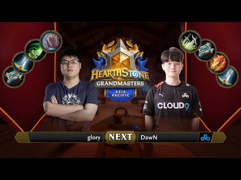 glory vs DawN | 2021 Hearthstone Grandmasters Asia-Pacific | Semifinal | Season 1 | Week 5