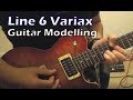 Line 6 Variax Digital Guitar Models On The JTV 59
