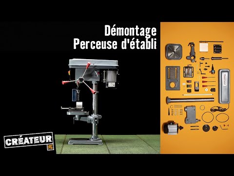 HORNBACH CRÉATEUR - On démonte: une perceuse d'établi