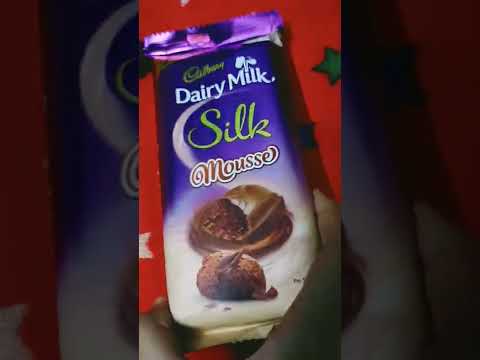Unboxing yummy 🤤😋 dairy milk silk mousse ❤️❤️❤️😚#chocolate #shorts #logicalkhichdi#youtubeshorts