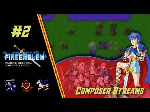 FireEmblem: Shadow Dragon and the Blade of Light | Pt. 2 - Let'sPlay | Leveling Up Lena (NES)