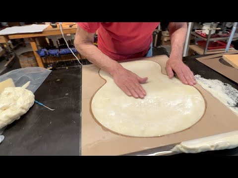 Ken Parker Archtoppery - Arched Plates - Work Holding - Finishing the Carving Nest - Chapter 2