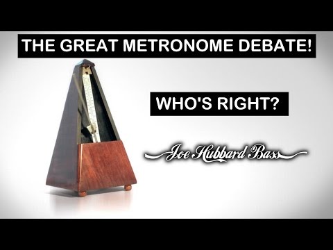 Episode 9: The Great Metronome Debate- Who's Right? | Rants & Raves Bass Guitar Education Vlog