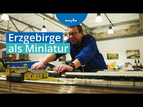 Modelleisenbahnclub lässt DDR-Bahnhof von Aue wiederauferstehen | MDR um 4 | MDR