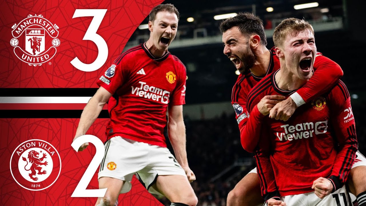 Manchester United vs Aston Villa highlights