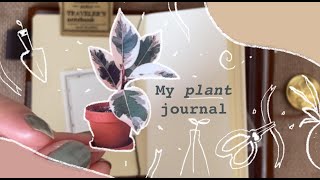 My Plant Journal! Setup + Journal with Me
