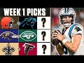 2022 NFL Week 1 EARLY SLATE Betting Guide: EXPERT Picks [Saints vs Falcons + MORE] | CBS Sports HQ