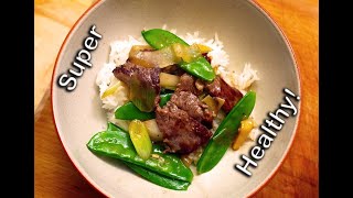 Super Delicious Beef Spring Onion & Ginger Recipe! Healthy and Simple!