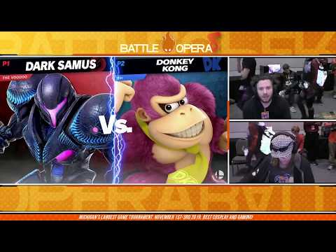 Youmacon 2019 SSBU Top 8 - Advo (Dark Samus) vs Runes (DK)