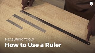 How to Use a Ruler | Woodworking
