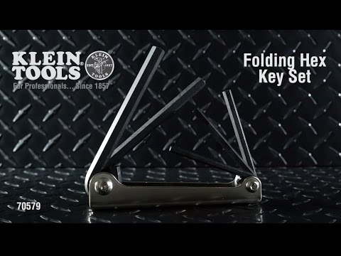 Klein Tools 5 Inch Folding Hex-Key Set
