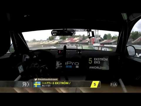 Ekstrom Practice Lap: Barcelona RX | FIA World rX