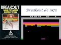 Jugando A Breakout De 1976