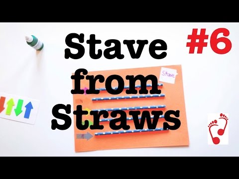 Music Staff for Kids | Kids Music Educational Lesson | DIY projects