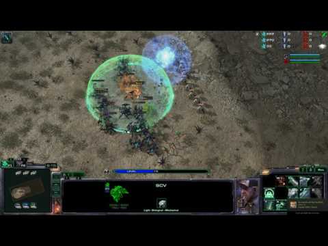 StarCraft 2 Desert strike LotV #19 Mass Raven and Mass Tempest part 1