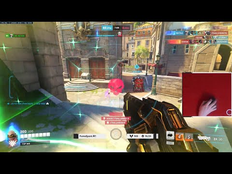 This player has godly tracking! Gale Soldier 76 Overwatch 2 Sason 5 Top 500