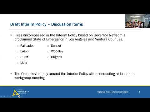 2025 Interim Timely Use of Funds Policy Working Group