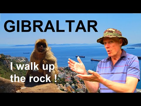 A VERY CHALLENGING WALK! Exploring the Rock of Gibraltar and avoiding the apes.