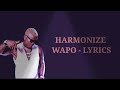 harmonize - WAPO (lyric video)