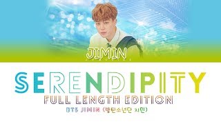 BTS JIMIN (방탄소년단 지민) - Serendipity (Full Length Edition) [Color Coded Lyrics/Han/Rom/Eng]