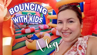 Bouncing With The Kids | VLOG