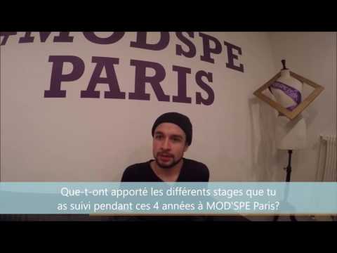 Nicolas vous parle de ses stages chez MOD'SPE Paris