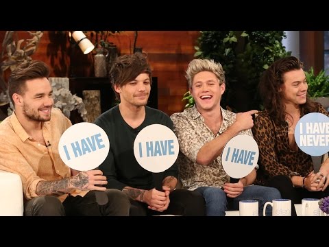 One Direction Play Awkward 'Never Have I Ever' Game on Ellen