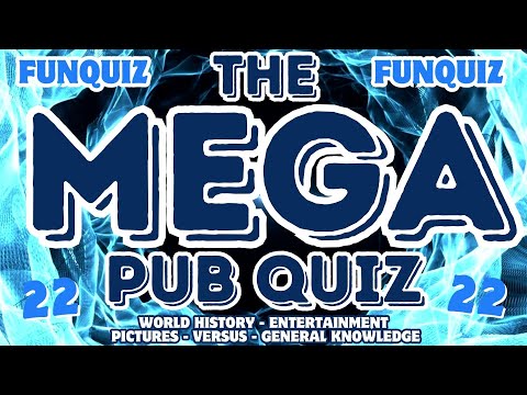 The MEGA PUB QUIZ Quiz/Trivia - No22 - 5 Different Rounds - Please see Description.
