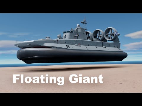 Exploring the Secrets of the Zubr Class Hovercraft: How It Works and What's Inside