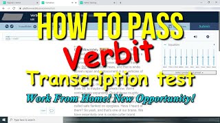 How To Pass Verbit Transcription Test