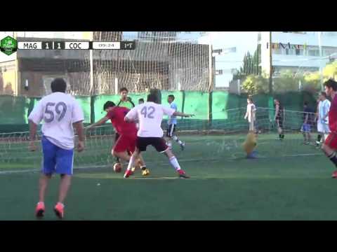 2 MAGIOS FC vs COCOON FC 5 - F5 "B" Sabado - 28/04/2017