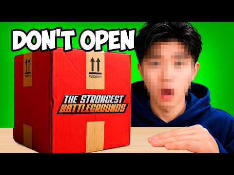 The Strongest Battlegrounds Owner Sent Me A SECRET PACKAGE...