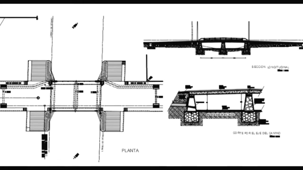 CREATIVE BRIDGE CONSTRUCTION DRAWINGS   AUTOCAD FILES | Cadbull | Autocad | Architecture