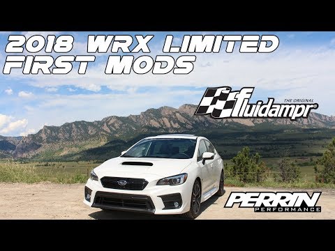 2018 WRX 1st Perfomance mods: Fluidampr & Perrin lightweight water pump pulley
