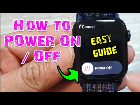 How to Turn On/Off Your Apple Watch Series 9