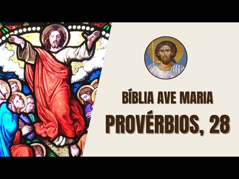 Provérbios, 28 - "O ímpio foge sem que ninguém o persiga, mas o justo sente-se seguro como um leão."