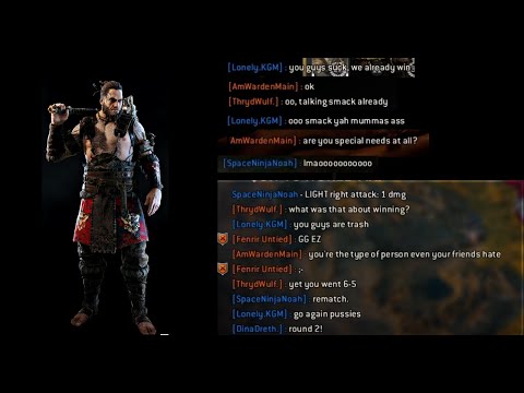 For Honor & the salty tears of a Lonely.KGM (Don't Gank The Jormungandr)