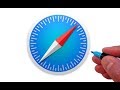 How To Draw The Apple Safari Logo