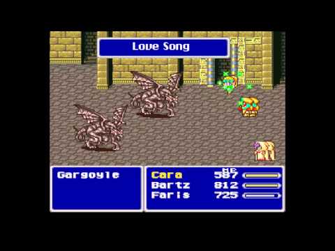 Restricted FFV Four Job Fiesta Part 33: Gargoyles (Bard)